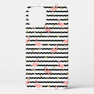 Süßer Rosa Flamingo Nahtloses Muster Case-Mate iPhone Hülle