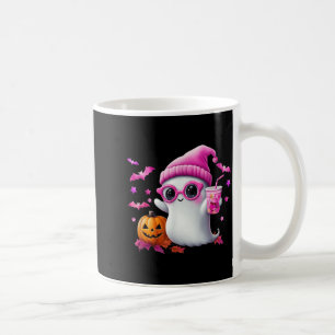 Süßer rosa Halloween-Geist - Lustiger Retro-Geist  Kaffeetasse