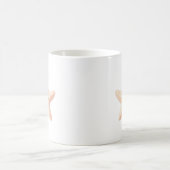 Süßer Rosa Seestern Kaffeetasse (Mittel)