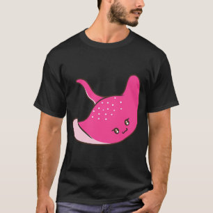 Süßer rosa Stachelrochen T-Shirt