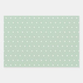 Süßer rosa und aquafarbener Küsten-Roller Geschenkpapier Set (Vorderseite 2)