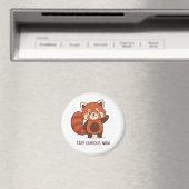 Süßer roter Panda als inspirierender Magnet (In Situ (Geschirrspüler))