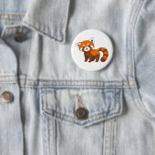 Süßer Roter Panda Button (Beispiel)