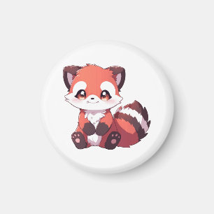 süßer Roter Panda Magnet