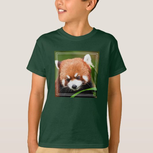 Süßer Roter Panda T-Shirt (Vorderseite)