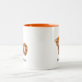 Süßer Roter Panda Zweifarbige Tasse (Mittel)