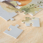 Süßer roter Pembroke Welsh Corgi Hund Puzzle (Seite)