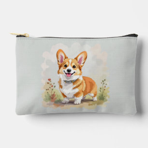 Süßer roter Pembroke Welsh Corgi Hund Zubehörtasche
