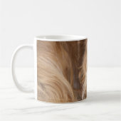 Süßer Ruby Cavalier King Charles Spaniel Kaffeetasse (Links)