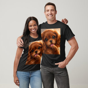 Süßer Ruby Cavalier Spaniel T-Shirt