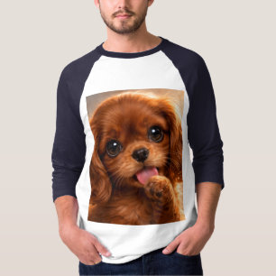 Süßer Ruby Cavalier Spaniel T-Shirt