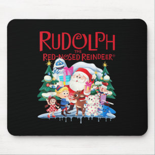 Süßer Rudolph The Red Nosed Reindeer Weihnachtsspe Mousepad