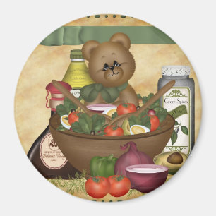 Süßer Salat-Magnet Magnet