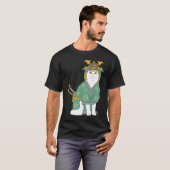 süßer Samurai-Kater T-Shirt (Vorne ganz)