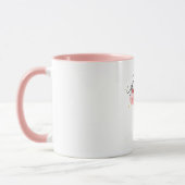 Süßer Santa-Baby-Weihnachtskaffeebecher Tasse (Links)