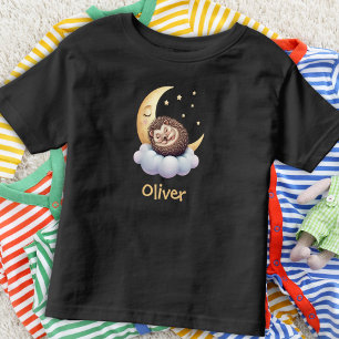 Süßer schlafender Igel Kleinkind T-shirt