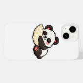 Süßer schlafender Panda mit Kissen Case-Mate iPhone Hülle (Rückseite (Horizontal))