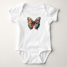 Süßer Schmetterling Baby-Body