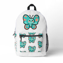Süßer Schmetterling-Rucksack für die Schule