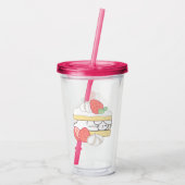 Süßer Schnaps: Buniberry Shortcake Delight Acryltrinkbecher (Rückseite)