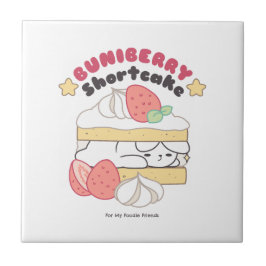 Süßer Schnaps: Buniberry Shortcake Delight Fliese