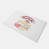 Süßer Schnaps: Buniberry Shortcake Delight Fußmatte (Schrägansicht)