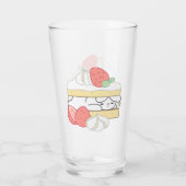Süßer Schnaps: Buniberry Shortcake Delight Glas (Rückseite)