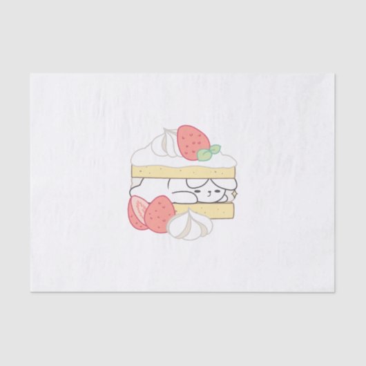 Süßer Schnaps: Buniberry Shortcake Delight Seidenpapier (Vorderseite)