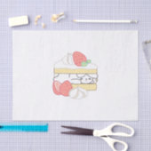 Süßer Schnaps: Buniberry Shortcake Delight Seidenpapier (Handwerk)