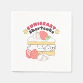 Süßer Schnaps: Buniberry Shortcake Delight Serviette (Vorderseite)