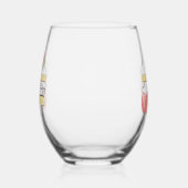 Süßer Schnaps: Buniberry Shortcake Delight Weinglas Ohne Stiel (Rechts)