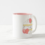 Süßer Schnaps: Buniberry Shortcake Delight Zweifarbige Tasse (VorderseiteRechts)