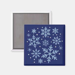 Süßer Schneeflocken-Weihnachten Winter Feiertag Ge Magnet
