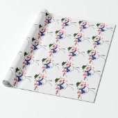 Süßer Schneemann Liebe Geschenkpapier (Ungerollt)