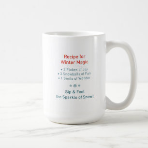 Süßer Schneemann Weihnachts-Tassen-Wrap Kaffeetasse