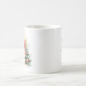 Süßer Schneemann Weihnachts-Tassen-Wrapper Kaffeetasse (Mittel)