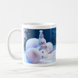 Süßer Schneemann Winter / Weihnachts-Tasse Kaffeetasse