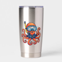 Süßer Schnorchel-Oktopus - Ozean-Entdecker