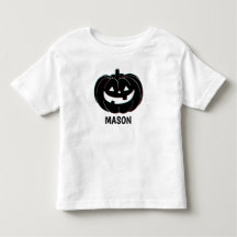 Süßer schwarzer Kürbis Halloween Name