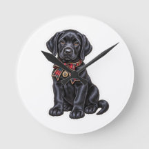 Süßer schwarzer Labrador Retriever-Feiertags-Tasch