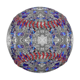 Süßer schwarzer weißer bunter Neon-Totenkopf Baseball