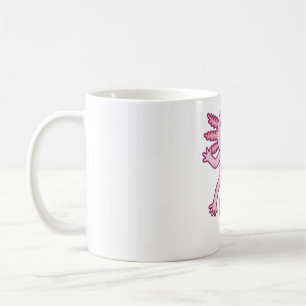 Süßer schwimmender Axolotl Kaffeetasse