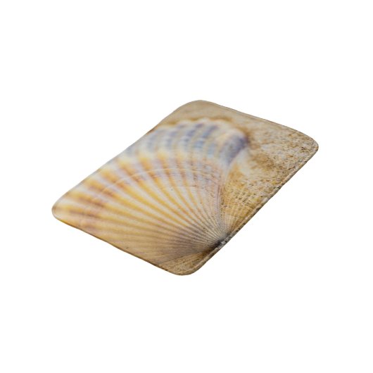 Süßer Seashell Badematte (Schrägansicht)