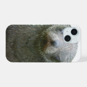 Süßer Seehund-Welpe iPhone 15 Hülle (Rückseite (Horizontal))