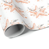 Süßer Seestern Geschenkpapier (Rolleneckpunkt)