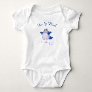 Süßer singender Vogel Baby Strampler