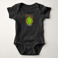 süßer Skateboard-Bodysuit für Babys