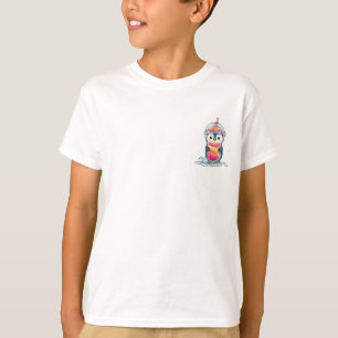 Süßer Slushie Pinguin Kinder T-Shirt