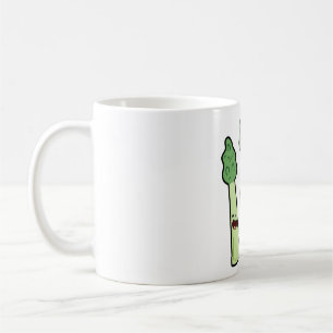 Süßer Spargel Kaffeetasse
