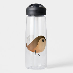 Süßer Spatzen-Vogel-Cartoon Trinkflasche